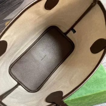 Gucci 726762 Ophidia Malá Taška přes Rameno Hnědá