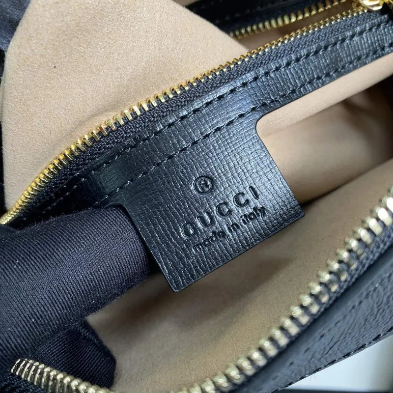 Gucci 645454 Gucci Horsebit 1955 Malá Kabelka přes Rameno Béžová