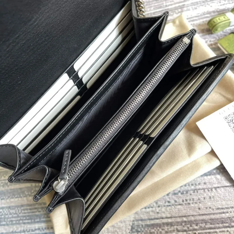 Gucci 474575 GG Marmont mini taška černá