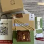 Gucci 724499 GG Matelassé Malá kabelka s horním uchem Hnědá