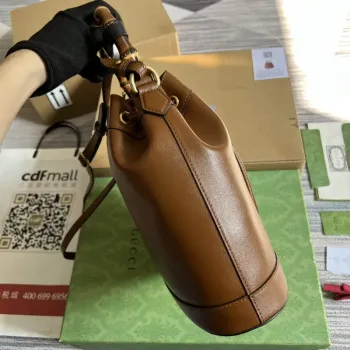 Gucci 724652 Diana Malá Kbelíková Taška Hnědá