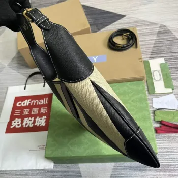 Gucci 726274 Aphrodite Střední Kabelka přes rameno Béžová a černá