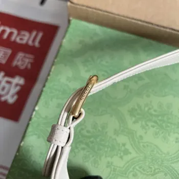 Gucci 726274 Aphrodite Střední Kabelka přes rameno Bílá