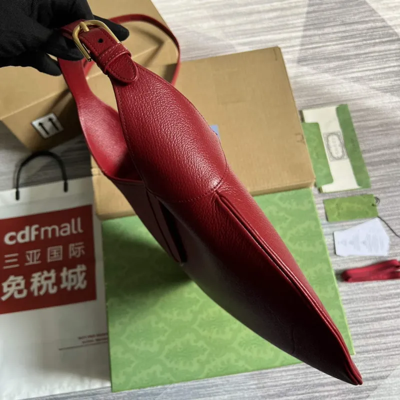 Gucci 726274 Aphrodite Střední Kabelka přes Rameno Červená