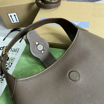 Gucci 726274 Aphrodite Střední Kabelka přes Rameno Hnědá