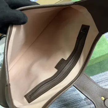 Gucci 726274 Aphrodite Střední Kabelka přes Rameno Hnědá