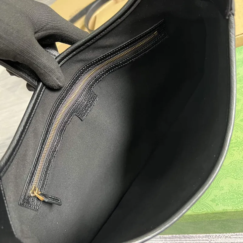 Gucci 726274 Aphrodite Střední Kabelka přes Rameno Černá