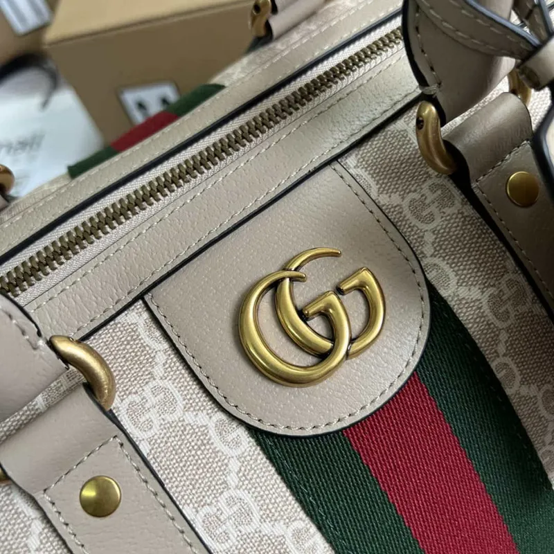 Gucci 681295 Jumbo GG střední cestovní taška béžová