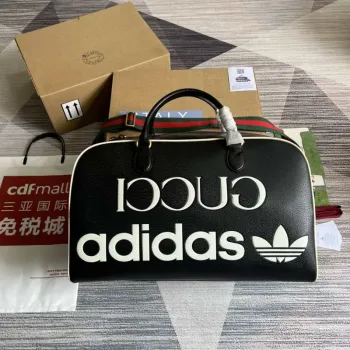Adidas x Gucci velká taška přes rameno 702422 Černá