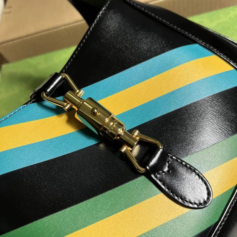 Gucci 636709 Jackie 1961 Malá Kabelka přes Rameno Barevná