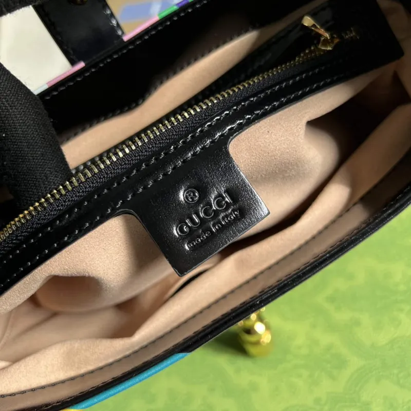 Gucci 636709 Jackie 1961 Malá Kabelka přes Rameno Barevná