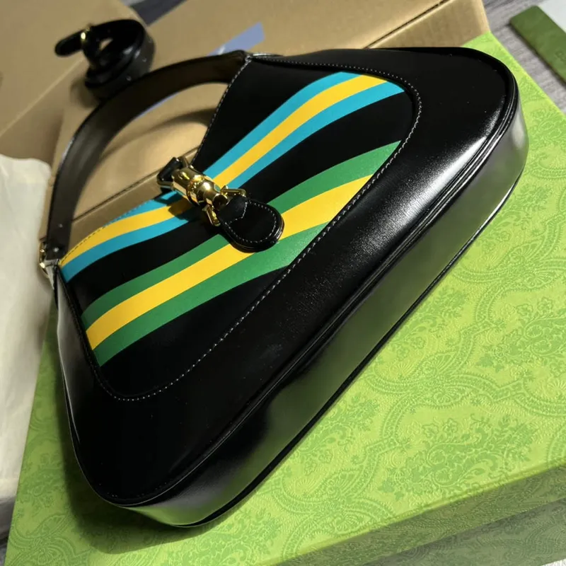 Gucci 636709 Jackie 1961 Malá Kabelka přes Rameno Barevná