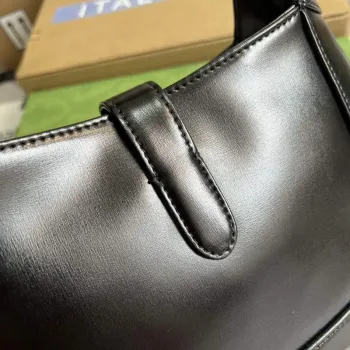 Gucci 636709 Jackie 1961 Malá ramenní taška Černá