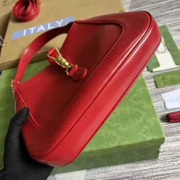 Gucci 636709 Jackie 1961 Malá ramenní taška červená