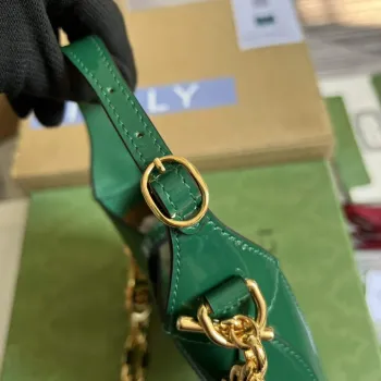 Gucci 699651 Jackie 1961 Mini Ramenní Taška Zelená