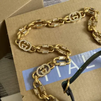 Gucci 699651 Jackie 1961 Mini Ramenní Taška Zelená