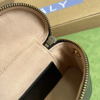 Gucci 699515 GG Marmont Mini Taška s Horním Uchem Černá