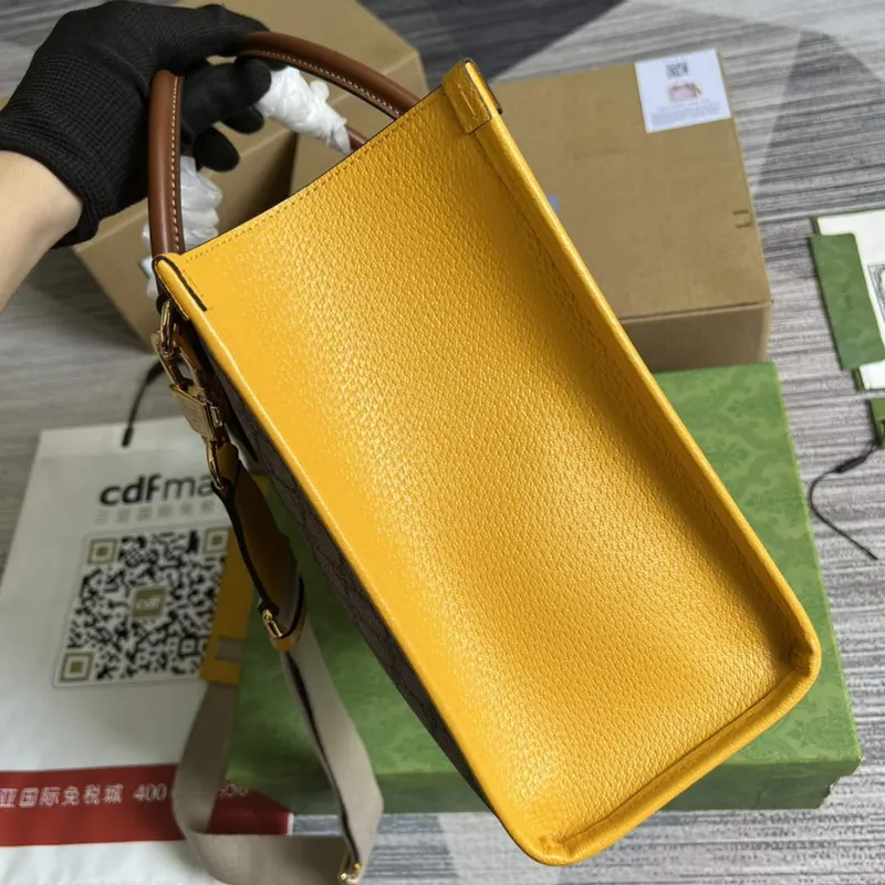 Gucci 680956 Exquisite Gucci Malá Taška Přes Rameno Žlutá