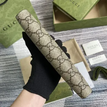 Gucci 456117 GG Marmont Zip Around Peněženka Bílá