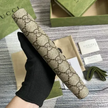 Gucci 456117 GG Marmont Zip Around Peněženka Růžová