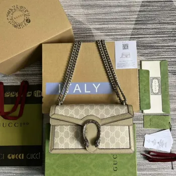 Gucci 499623 Dionysus malá GG taška Ovesná