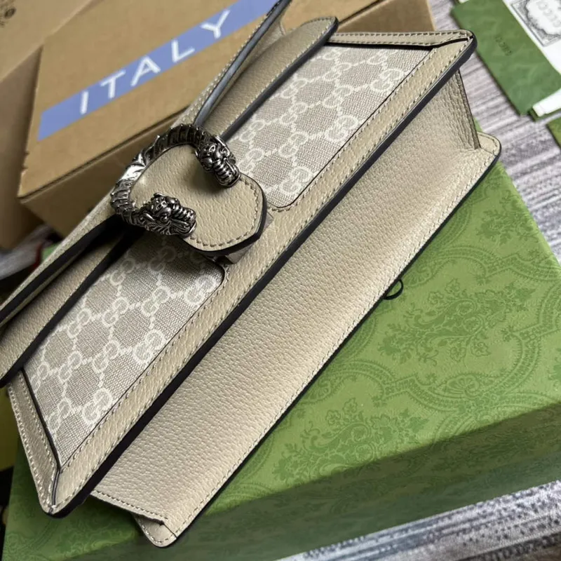 Gucci 499623 Dionysus malá GG taška Ovesná