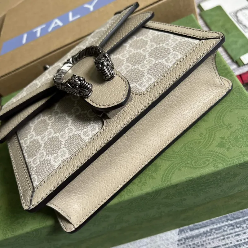 Gucci 421970 Dionysus GG mini taška Ovesná