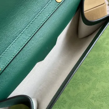 Gucci 675794 Gucci Diana Malá Kabelka přes Rameno Zelená