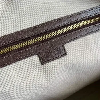 Gucci 696039 Jumbo GG Velká cestovní taška Hnědá