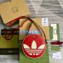 Adidas x Gucci Ophidia ramenní taška 702626 Červená kůže