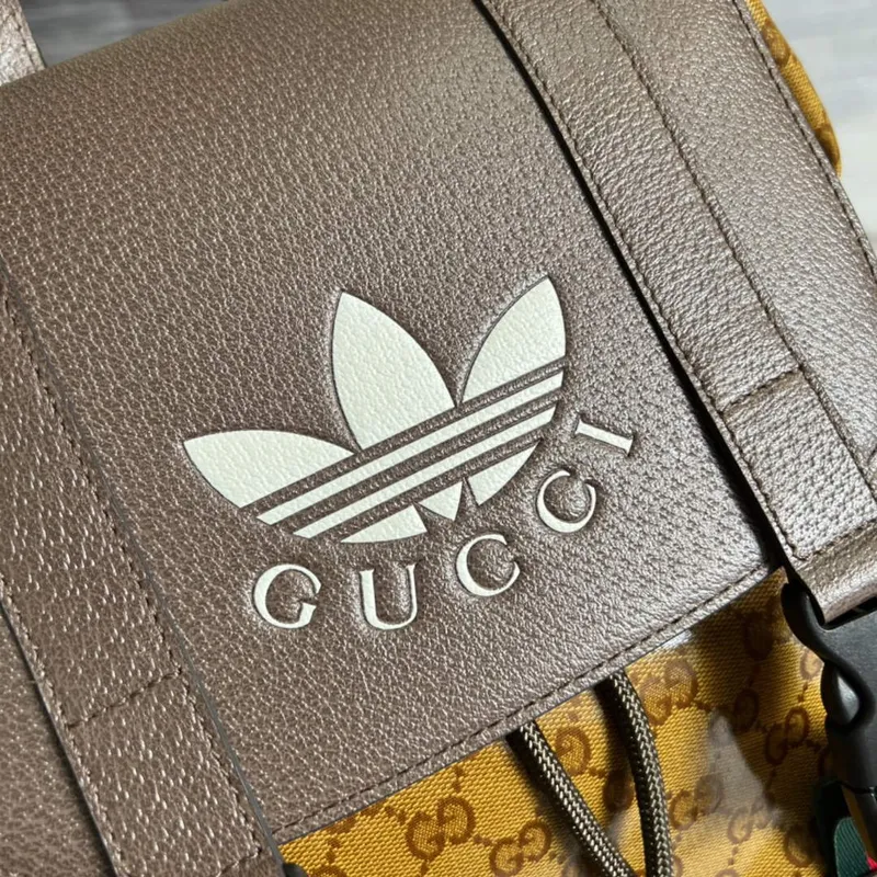 Adidas x Gucci batoh 495563 Béžová a hnědá