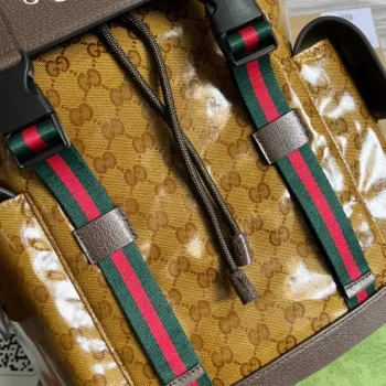 Adidas x Gucci batoh 495563 Béžová a hnědá