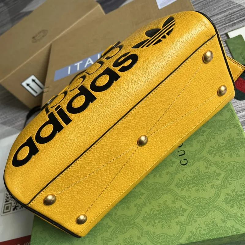 Adidas x Gucci 702397 mini taška přes rameno žlutá