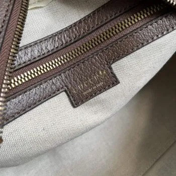 Adidas x Gucci 702397 mini taška přes rameno hnědá