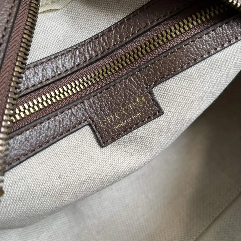 Adidas x Gucci 702397 mini taška přes rameno hnědá