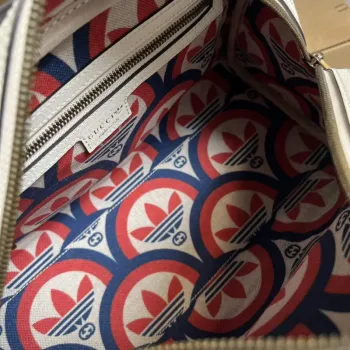 Adidas x Gucci 702397 mini taška přes rameno bílá