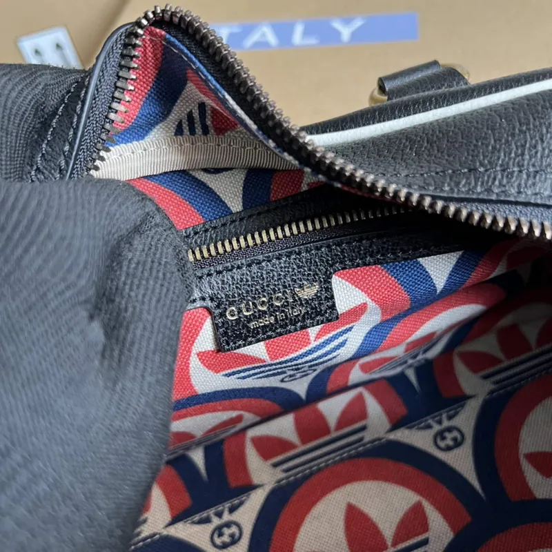 Adidas x Gucci 702397 mini taška přes rameno černá