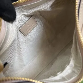 Gucci 699409 Gucci Attache malá ramenní taška Khaki