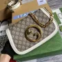 Gucci 699268 Gucci Blondie kabelka přes rameno GG Supreme plátno Bílá