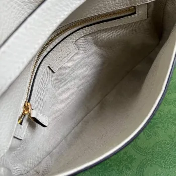 Gucci 699268 Gucci Blondie kabelka přes rameno GG Supreme plátno Bílá