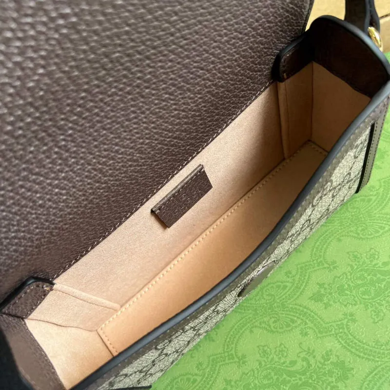 Gucci 700733 Gucci mini taška s potiskem třešní