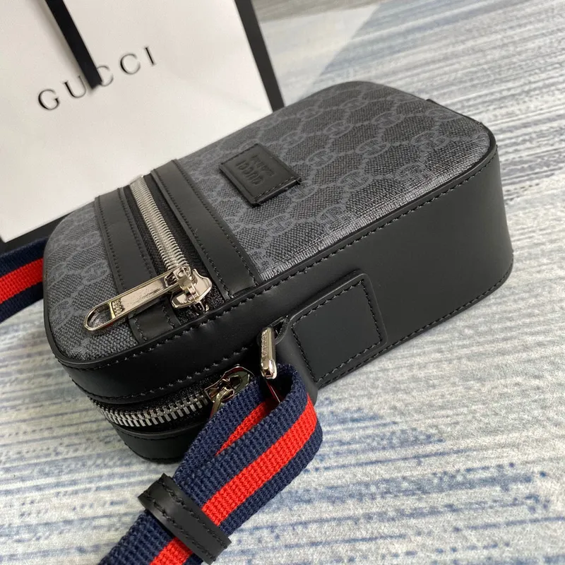 Gucci 682357 GG černá messenger 598103 černá GG Supreme plátno