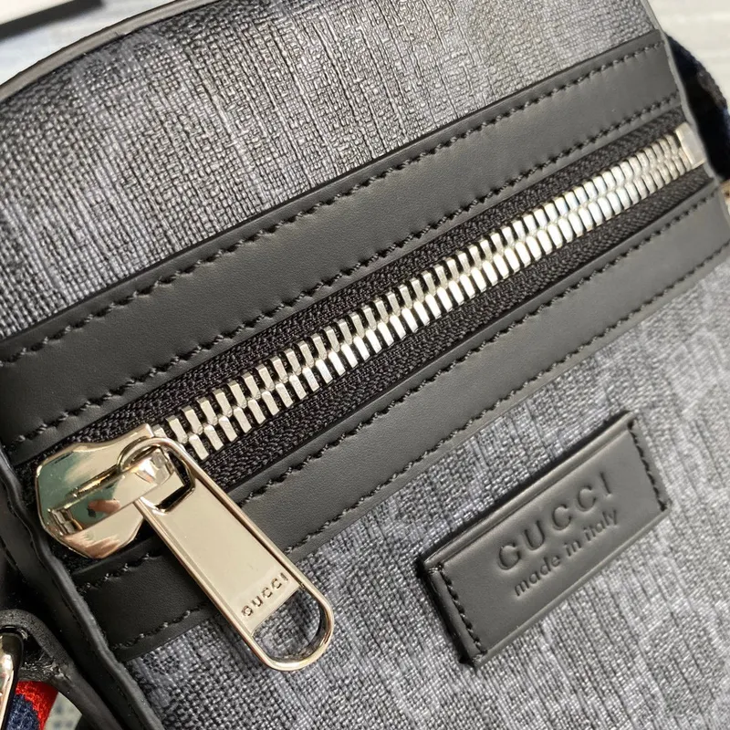 Gucci 682357 GG černá messenger 598103 černá GG Supreme plátno