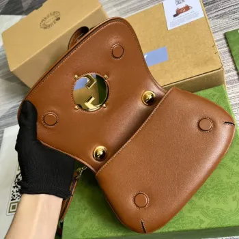 Gucci 698643 Blondie mini taška z kůže