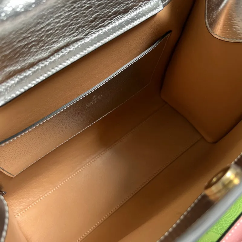 Gucci 702721 Diana Malá Taška Stříbrná