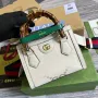 Gucci 702732 Diana Mini Tote Bag Bílá