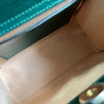 Gucci 702732 Diana Mini Tote Bag Zelená kůže