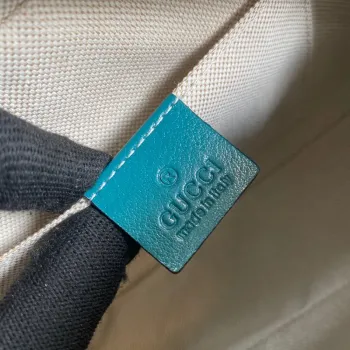 Gucci 447632 GG Marmont Malá Kabelka Přes Rameno Modrá