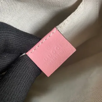 Gucci 447632 GG Marmont Malá Kabelka Přes Rameno Červená Růžová