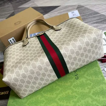 Gucci 631685 Ophidia Střední GG Tote Béžová